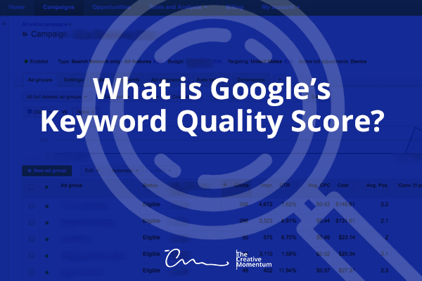 what is google\u0027s keyword quality score? Google Analytics what is google\u0027s keyword quality score \u201c